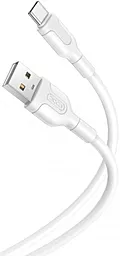Кабель USB XO NB212 USB Type-C Cable White