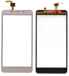 Сенсор (тачскрин) Leagoo M8, M8 Pro, Impression ImSmart c571 Gold - фото Сенсор (тачскрин) Leagoo M8, M8 Pro, Impression ImSmart c571 Gold