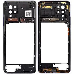 Рамка корпуса Infinix Note 10 Pro Original - снят с телефона Black