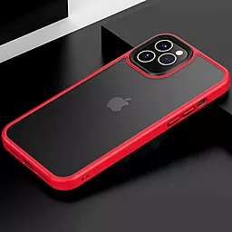 Чехол Epik TPU+PC Metal Buttons для Apple iPhone 13 Pro Max (6.7") Красный - миниатюра 4