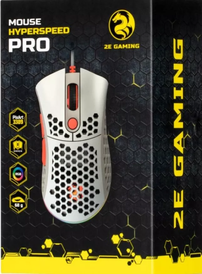 Компьютерная мышка 2E HyperSpeed Pro USB (2E-MGHSPR-WT) - фото 6