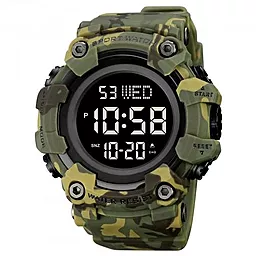 Часы наручные SKMEI 1968CMGN Green Camo - фото Часы наручные SKMEI 1968CMGN Green Camo