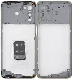 Рамка корпусу Oppo A54 4G зі склом камери Gold - фото Рамка корпусу Oppo A54 4G зі склом камери Gold
