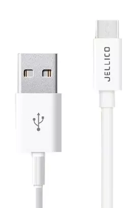 Кабель Jellico USB-A - Type-C 10.5w 1м cable White (NY-10) - фото 1