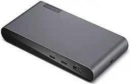 Мультипортовый USB Type-C хаб Lenovo 8-in-1 USB3.0 black (40B30090EU) - фото Мультипортовый USB Type-C хаб Lenovo 8-in-1 USB3.0 black (40B30090EU)