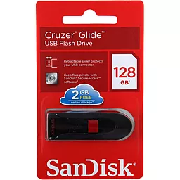 Флешка SanDisk 128GB Cruzer Glide Black USB 3.0 (SDCZ600-128G-G35) - миниатюра 4