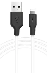USB Кабель Hoco X21 Silicone Lightning Cable White - мініатюра 3