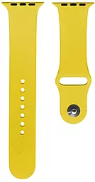 Ремінець Silicone Band M для Apple Watch 42mm/44mm/45mm/49mm Canary Yellow