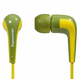 Наушники Panasonic RP-HJE140 Green - фото Наушники Panasonic RP-HJE140 Green