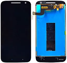Дисплей Motorola Moto G4 Play (XT1602, XT1603, XT1604, XT1607, XT1609) с тачскрином, оригинал, Black