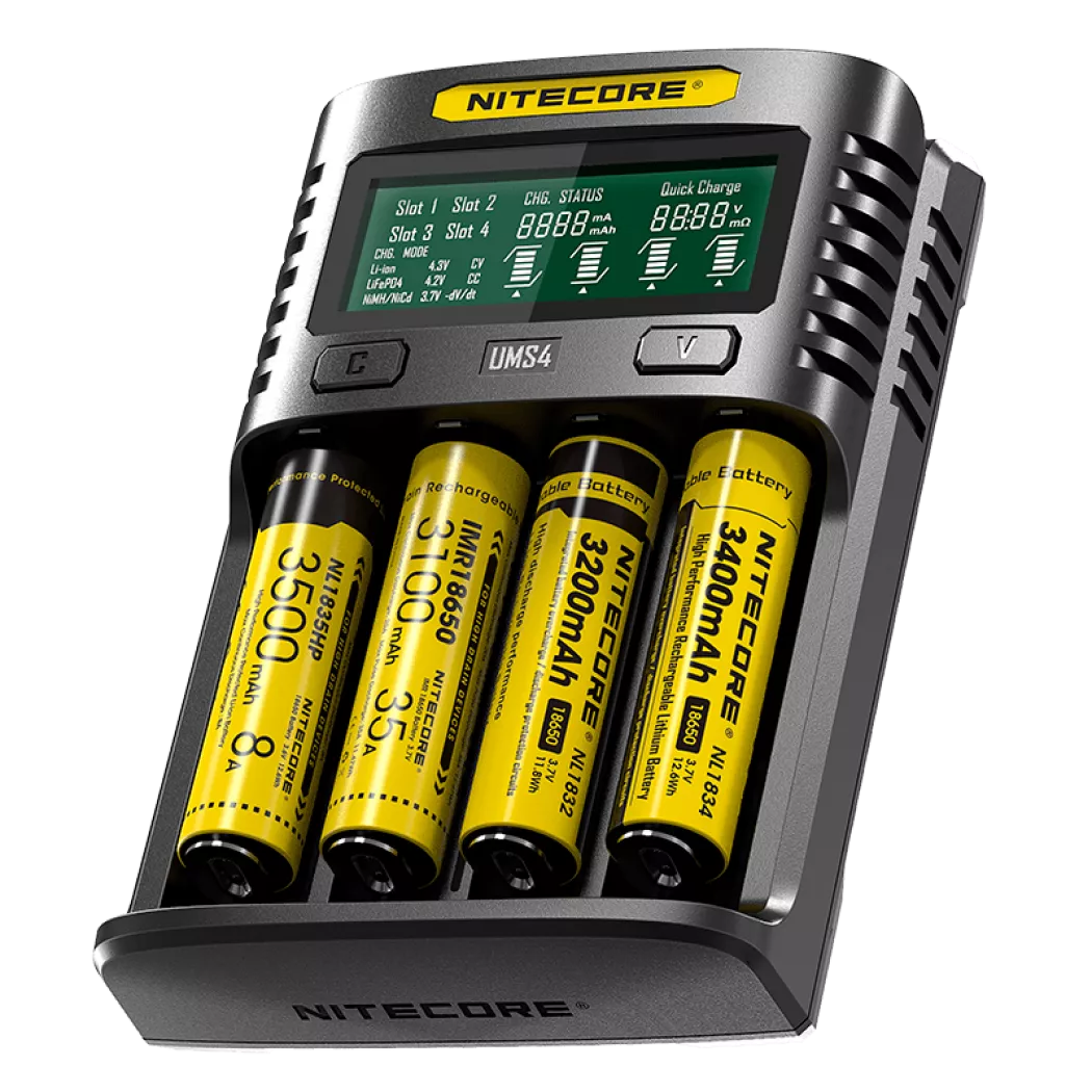 Зарядное устройство Nitecore UMS4 (4 канала) - фото 4