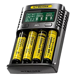 Зарядное устройство Nitecore UMS4 (4 канала) - миниатюра 4 Зарядное устройство Nitecore UMS4 (4 канала) - миниатюра 4