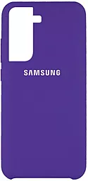 Чехол Epik Silicone Cover (AAA) Samsung G991 Galaxy S21 Light Purple
