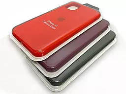 Чохол Silicone Case Full для Apple iPhone 13 Pro Red - мініатюра 3 Чохол Silicone Case Full для Apple iPhone 13 Pro Red - мініатюра 3
