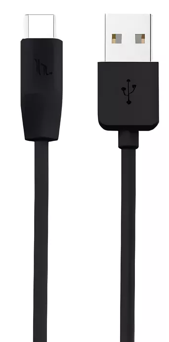 Кабель Hoco X1 Rapid USB-A - micro USB 12w 2.4a 1м cable Black - фото 1