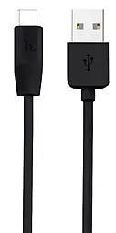 Кабель Hoco X1 Rapid USB-A - micro USB 12w 2.4a 1м cable Black - фото Кабель Hoco X1 Rapid USB-A - micro USB 12w 2.4a 1м cable Black