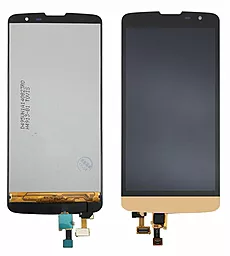 Дисплей LG L Bello (D331, D335, D337) с тачскрином, оригинал, Gold - фото Дисплей LG L Bello (D331, D335, D337) с тачскрином, оригинал, Gold
