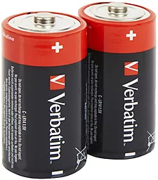 Батарейки Verbatim Alkaline C (R14) 2шт (49922) 1.5 V - мініатюра 2