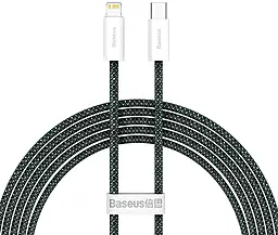 Кабель Baseus Dynamic 2 Series USB Type-C - Lightning 20w 3a 2м PD сable сable Green (CALD040306) - фото Кабель Baseus Dynamic 2 Series USB Type-C - Lightning 20w 3a 2м PD сable сable Green (CALD040306)