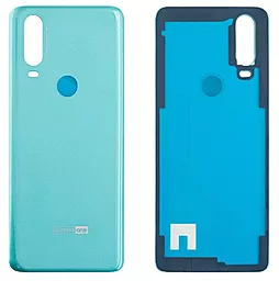Задняя крышка корпуса Motorola One Action (XT2013) Aqua Teal - фото Задняя крышка корпуса Motorola One Action (XT2013) Aqua Teal