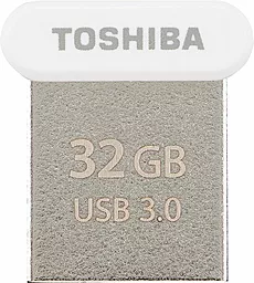 Флешка Toshiba 32 GB TransMemory U364 USB 3.0 White (THN-U364W0320E4) White - фото Флешка Toshiba 32 GB TransMemory U364 USB 3.0 White (THN-U364W0320E4) White