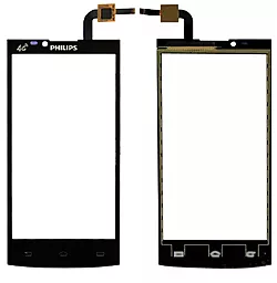 Сенсор (тачскрин) Philips S398 Dual Sim Black - фото Сенсор (тачскрин) Philips S398 Dual Sim Black