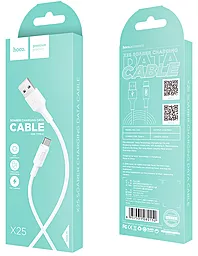 Кабель Hoco X25 Soarer Charging USB-A - Type-C 10w 1м cable White - миниатюра 6 Кабель Hoco X25 Soarer Charging USB-A - Type-C 10w 1м cable White - миниатюра 6
