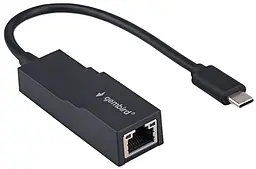 Сетевая карта Cablexpert USB3.1 Type C - RJ45 0.15м Black - фото Сетевая карта Cablexpert USB3.1 Type C - RJ45 0.15м Black