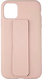 Чохол Epik Silicone Case Hand Holder Apple iPhone 12 Pro Max Pink Sand