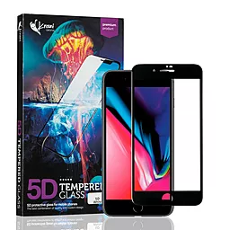 Защитное стекло Krazi 5D Apple iPhone 7, iPhone 8 Black