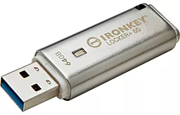 Флешка Kingston 64 GB IronKey Locker+ 50 (IKLP50/64GB) - фото Флешка Kingston 64 GB IronKey Locker+ 50 (IKLP50/64GB)