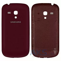 Задняя крышка корпуса Samsung Galaxy S3 mini I8190 Garnet Red