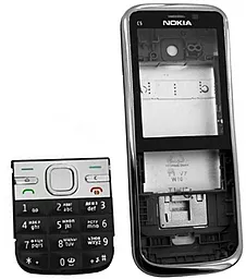 Корпус для Nokia C5-00 з клавіатурою Grey