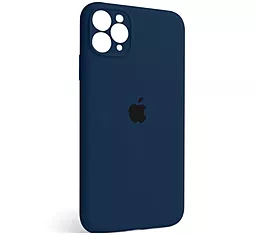 Чехол Silicone Case Full Camera для Apple iPhone 11 Pro Max Blue Cobalt