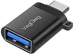 OTG-переходник Veggieg V-S101 USB Type-C -> USB3.0 black - фото OTG-переходник Veggieg V-S101 USB Type-C -> USB3.0 black