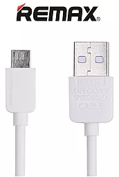 USB Кабель Remax Light micro USB Cable White (RC-006m/5-027)