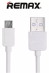 Кабель Remax Light USB-A - micro USB 12w 2.4a 1м cable White (RC-006m/5-027) - фото Кабель Remax Light USB-A - micro USB 12w 2.4a 1м cable White (RC-006m/5-027)