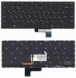 Клавиатура для ноутбука Lenovo IdeaPad Yoga 700-14ISK с подсветкой  Black