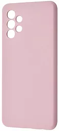 Чехол Wave Full Silicone Cover для Samsung Galaxy A32 A325 Pink Sand