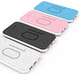 Повербанк GOLF G26 10000 mAh Black - мініатюра 3 Повербанк GOLF G26 10000 mAh Black - мініатюра 3