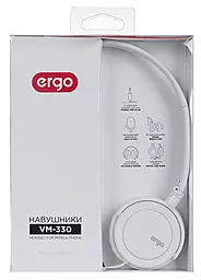 Наушники Ergo VM-330 White - миниатюра 4