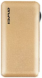 Повербанк Awei P97K 8000 mAh Gold - фото Повербанк Awei P97K 8000 mAh Gold