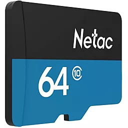 Карта памяти Netac microSDXC 64GB Class 10 UHS-I U1 (NT02P500STN-064G-S) - миниатюра 2