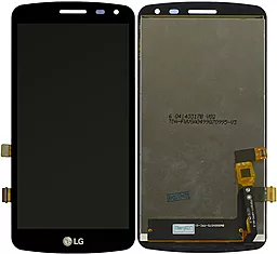 Дисплей LG K5 (X220) с тачскрином, оригинал, Black