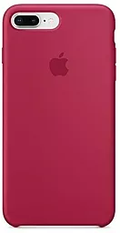 Чохол Apple Silicone Case 1:1 iPhone 7 Plus, iPhone 8 Plus  Rose Red