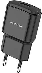 Сетевое зарядное устройство Borofone BA48A Orion 2.1a home charger black