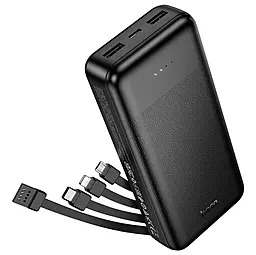 Повербанк Hoco J163A 20000mAh 10W Black - фото Повербанк Hoco J163A 20000mAh 10W Black