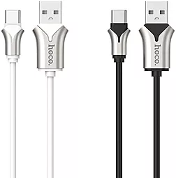 Кабель Hoco U67 Soft Silicone USB-A - Type-C 12w 2.4a 1.2м cable White - миниатюра 5 Кабель Hoco U67 Soft Silicone USB-A - Type-C 12w 2.4a 1.2м cable White - миниатюра 5