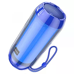 Колонки акустичні Borofone BR25 Crazy sound colorful luminous Blue - фото Колонки акустичні Borofone BR25 Crazy sound colorful luminous Blue