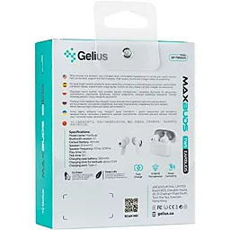 Навушники Gelius MaxBuds GP-TWS025 White - мініатюра 16